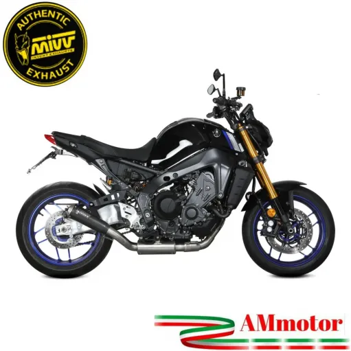 Scarico Completo Mivv Yamaha Mt-09 21 - 2023 Terminale Per Moto X-M1 Inox Nero