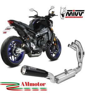 Scarico Completo Mivv Yamaha Mt-09 2021 Terminale Per Moto X-M1 Inox Nero
