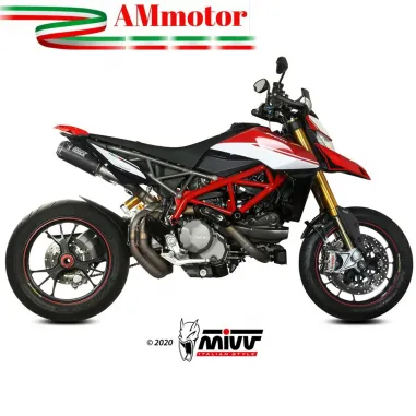 Mivv Ducati Hypermotard 950 / SP 21 - 2023 Terminali Di Scarico Per Moto 2 Slip-On Mk3 Carbonio