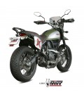 Mivv Ducati Scrambler 800 15 - 2020 Terminale Di Scarico Moto Marmitta Delta Race Inox Nero