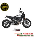 Mivv Ducati Scrambler 800 21 - 2022 Terminale Di Scarico Moto Marmitta X-M1 Inox Nero