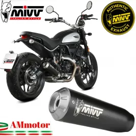 Mivv Ducati Scrambler 800 21 - 2022 Terminale Di Scarico Moto Marmitta X-M1 Inox Nero