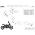 Mivv Ducati Scrambler 800 21 - 2022 Terminale Di Scarico Moto Marmitta X-M1 Inox Nero Racing
