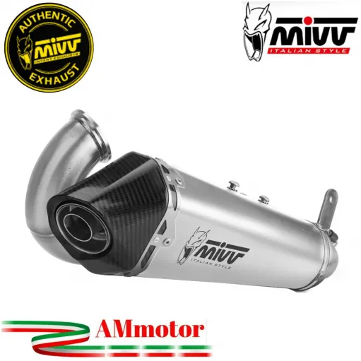 Mivv Ducati Streetfighter V2 Terminale Di Scarico Moto Slip-On Delta Race Inox