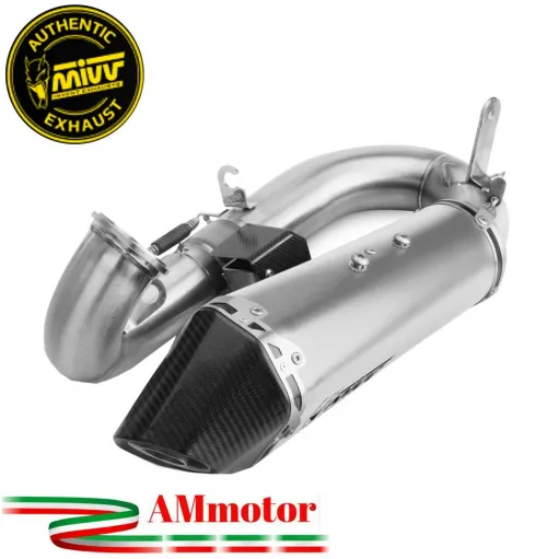 Mivv Ducati Streetfighter V2 Terminale Di Scarico Moto Slip-On Delta Race Inox