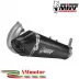 Mivv Ducati Streetfighter V2 Terminale Di Scarico Moto Slip-On Delta Race Inox Nero