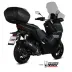 Mivv Honda Adv 350 Terminale Di Scarico Marmitta Mover Inox Nero Scooter