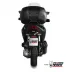 Mivv Honda Adv 350 Terminale Di Scarico Marmitta Mover Inox Nero Scooter