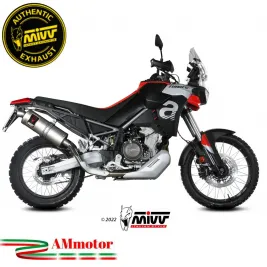 Mivv Aprilia Tuareg 660 Terminale Di Scarico Moto Marmitta Dakar Inox 2