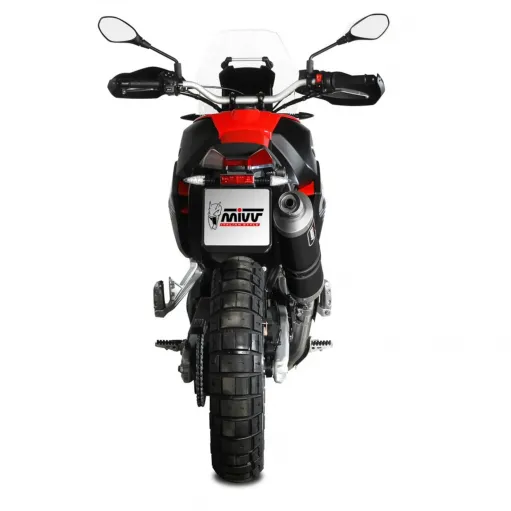 Mivv Aprilia Tuareg 660 Terminale Di Scarico Moto Marmitta Dakar Inox Nero