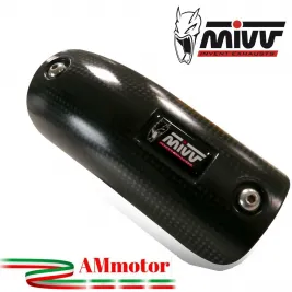 Mivv Aprilia Tuareg 660 Paracalore In Carbonio Per Scarico Terminale