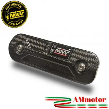 Mivv Aprilia Tuareg 660 Paracalore In Carbonio Per Collettore Di Scarico