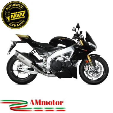 Mivv Aprilia Tuono V4 1100 21 - 2023 Terminale Di Scarico Moto Marmitta SR-1 Titanio