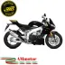 Mivv Aprilia Tuono V4 1100 21 - 2023 Terminale Di Scarico Moto Marmitta SR-1 Titanio
