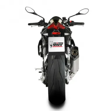 Mivv Aprilia Tuono V4 1100 21 - 2023 Terminale Di Scarico Moto Marmitta SR-1 Titanio