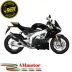 Mivv Aprilia Tuono V4 1100 21 - 2023 Terminale Di Scarico Moto Marmitta SR-1 Titanio Nero