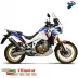Terminale di scarico Termignoni Honda CRF 1100 L Africa Twin titanio nero