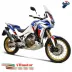 Terminale di scarico Termignoni Honda CRF 1100 L Africa Twin titanio nero