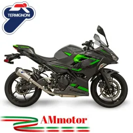 Termignoni Kawasaki Ninja 400 Terminale Di Scarico Relevance Titanio Moto