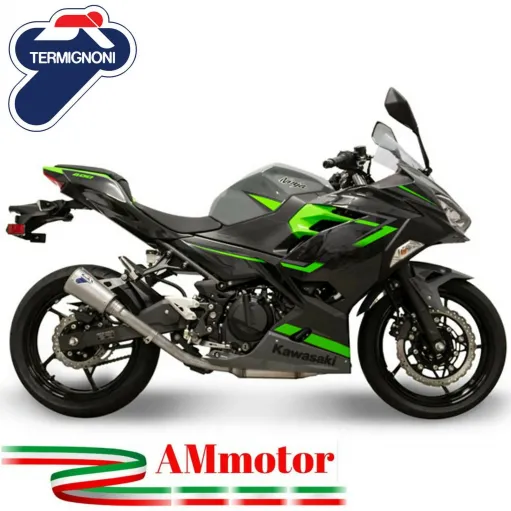 Termignoni Kawasaki Ninja 400 Terminale Di Scarico Marmitta Gp2-R Moto