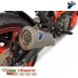 Termignoni ktm Duke 390 Terminale Di Scarico Moto Conical Inox Racing