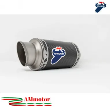Termignoni ktm Duke 390 Terminale Di Scarico Moto Inox Carbon Racing