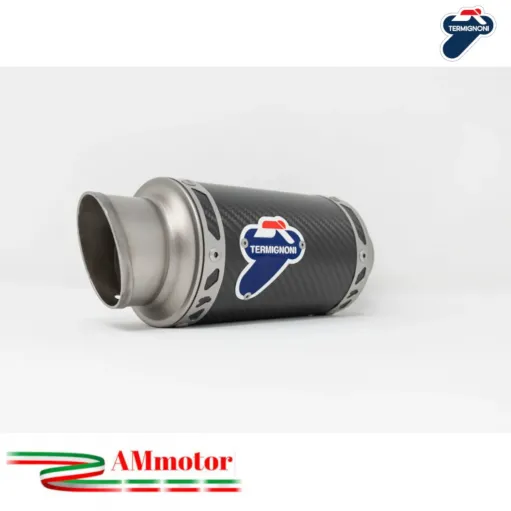 Termignoni ktm Duke 390 Terminale Di Scarico Moto Inox Carbon Racing