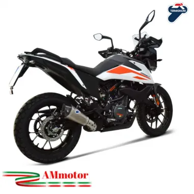 Termignoni ktm Adventure 390 Terminale Di Scarico Moto Titanio Racing