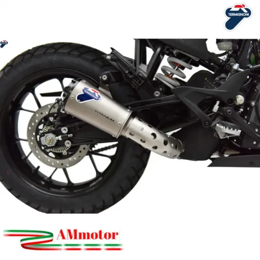 Termignoni ktm Adventure 390 Terminale Di Scarico Moto Titanio Racing GP2R