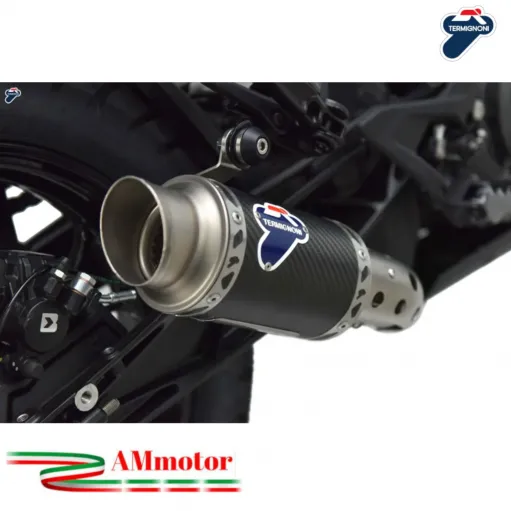 Termignoni ktm Adventure 390 Terminale Di Scarico Moto Inox Carbon Racing