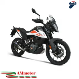 Termignoni KTM DUKE 390 ADV Terminale Di Scarico Moto Titanio Racing 2