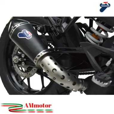 Termignoni KTM DUKE 390 ADV Terminale Di Scarico Moto Titanio Racing
