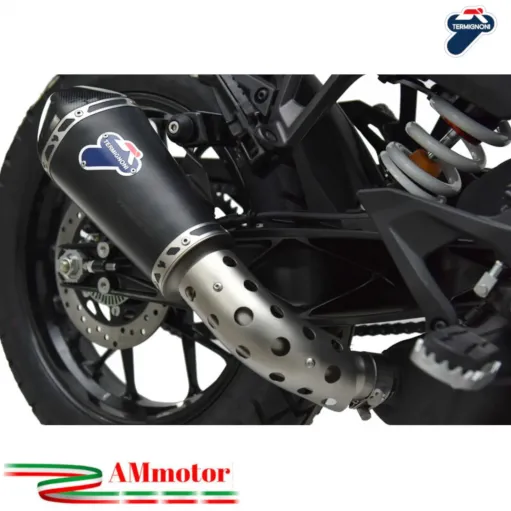 Termignoni KTM DUKE 390 ADV Terminale Di Scarico Moto Titanio Racing