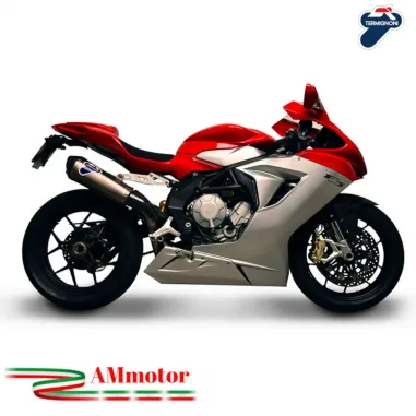 Termignoni MV AGUSTA F3 675 Terminale Di Scarico Moto RELEVANCE Titanio