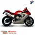 Termignoni MV AGUSTA F3 675 Terminale Di Scarico Moto RELEVANCE Titanio