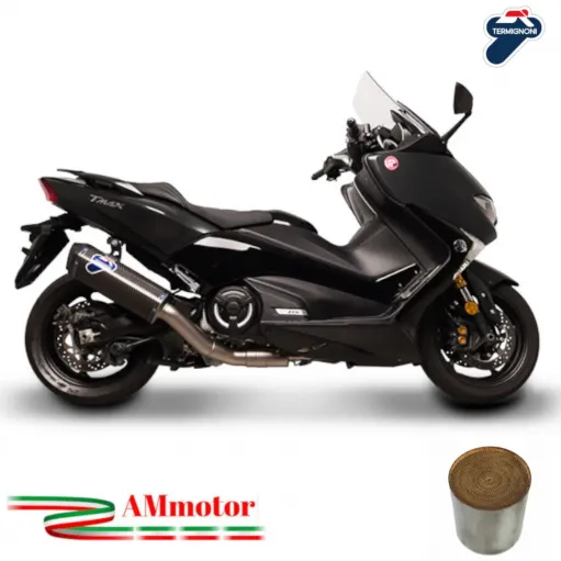 Scarico Completo Termignoni Yamaha T MAX 530 Marmitta Scream Carbon Moto