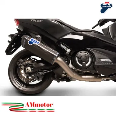 Scarico Completo Termignoni Yamaha T MAX 530 Marmitta Scream Carbon Moto