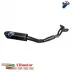 Scarico Completo Termignoni Yamaha T MAX 530 2017 Marmitta Scream Black Moto