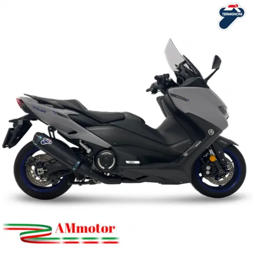 Scarico Completo Termignoni Yamaha T MAX 560 Marmitta Titanio Nero Moto