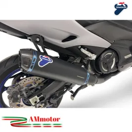 Scarico Completo Termignoni Yamaha T MAX 560 Marmitta Titanio Nero Moto 2