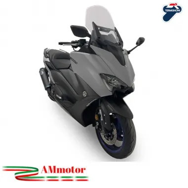 Scarico Completo Termignoni Yamaha T MAX 560 Marmitta Titanio Nero Moto