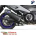 Scarico Completo Racing Termignoni Moto Yamaha T-MAX 560 Marmitta Inox Titanio Nero