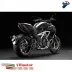 Scarico Completo Termignoni Ducati Diavel Terminale Moto Carbonio Racing