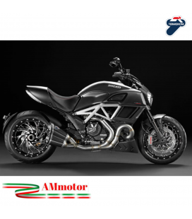 Scarico Completo Termignoni Ducati Diavel Terminale Moto Carbonio Racing