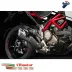 Scarico Termignoni Ducati Multistrada 1200 Silenziatore Moto Corto Carbonio