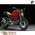 Coppia Scarico Termignoni Ducati Monster 1100 EVO Silenziatore Moto Omologato