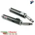 Scarico Termignoni Ducati Monster 695 Silenziatore Moto Carbonio Racing
