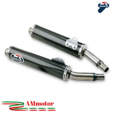 Scarico Termignoni Ducati Monster 750 Silenziatore Moto Carbonio Racing