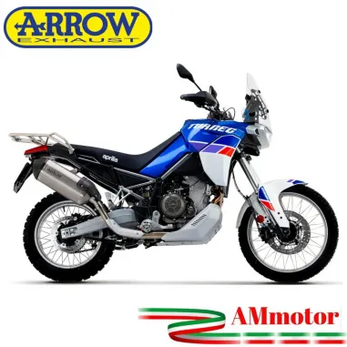 Arrow Aprilia Tuareg 660 Terminale Di Scarico Moto Marmitta Sonora Titanio Omologato