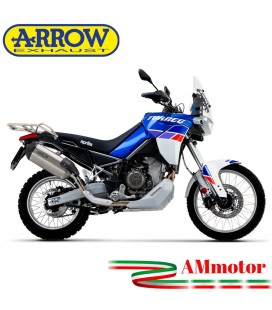 Arrow Aprilia Tuareg 660 Terminale Di Scarico Moto Marmitta Sonora Titanio Racing